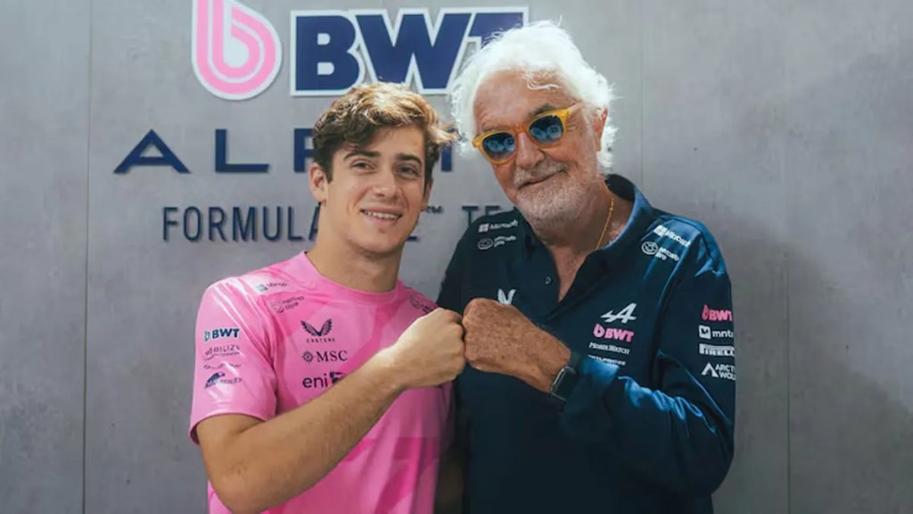 Briatore respaldó a Colapinto con una frase contundente y generó&nbsp;repercusión
